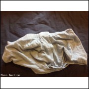 My sweaty boxer shorts with cum stains